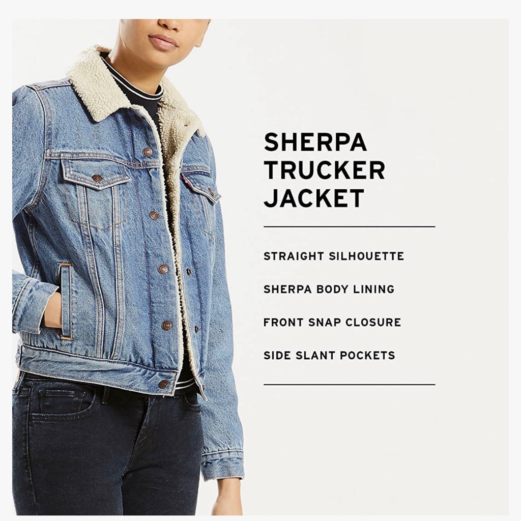 Brand New Levis Denim Jacket